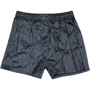 INTIMO Men's Zig Zag Stretch Silk Boxers Underwear