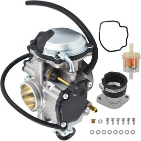 Carburetor Carb with Intake Boot Joint Replacement for Yamaha YFM250 Bear Tracker 250 1999 2000 2001 2002 2003 2004