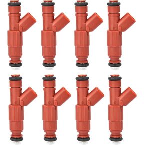 8pcs Fuel Injectors Replacement for 2000 2001 2002 2003 Dodge Ram 1500 2500 3500 Van Pickup Dakota Durango 3.9L 5.2L 5.9L 0280155934 53031740AA 812-12132