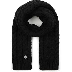 Michael Kors womens Moving Cables Scarf, Stylish Fashion Accessory for Women, Ideal for Cold Weather