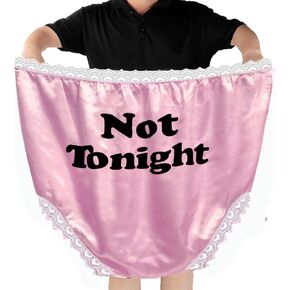 66IN Funny Underwear for Women, Novelty Underwear Big Granny Panties Gag Gifts for Adults Men Granny Panties Gala Games