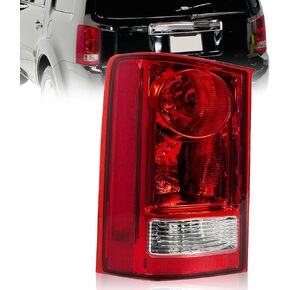 RANSOTO Left Driver Side Tail Light Compatible with 2009-2015 Honda Pilot Brake Lamp Rear Light Housing with Bulb Replace HO2800174 (LEFT)