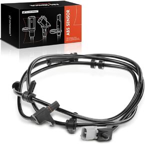 A-Premium ABS Wheel Speed Sensor Compatible with Dodge Models - Ram 1500 2000-2001, 3.9L/5.2L/5.9L, 4WD - Front Driver or Passenger Side, Replace# 5015283AA, 5015283AB