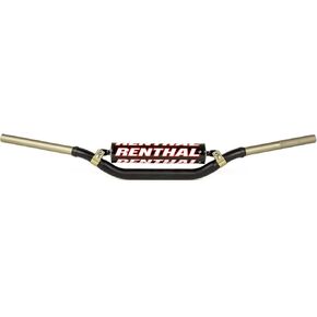 Renthal 991-01-BK-07-185 Twinwall KTM SX/SX-F 09-12 Suzi RM/RMZ 06-13 Yam YZ-F 18-21 3.62 1 1/8-Inch MX/Enduro Handlebar