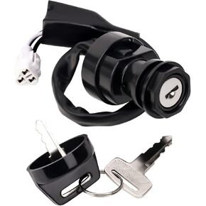 Road Passion ‎27005-56719 Ignition Switch w/Keys Replacement for Kawasaki Prairie 700 KVF700 2004-2006/ KFX700 KSV700 2004-2009