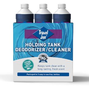 RV Black & Grey Water Tank Treatment, Powerful Deodorizer/Waste Digester, Safe Waste Tank Odor Eliminator, Breaks Down Sludge, Tissue | Fresh Scent, 32 oz Bottle
