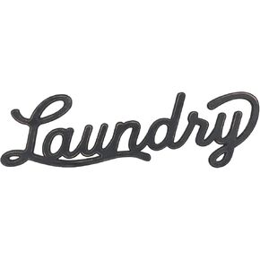 Laundry Sign Farmhouse Wooden Laundry Room Signs Wall Decoration Large Laundry Sign Letter Wall Decor - 34.45" x 10.04"