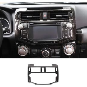JeCar for 4Runner Interior Trim Central Console Vent GPS Navigation Panel Cover Decoration Accessories for Toyota 4Runner 2010-2019 (Red)