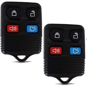 Keyless Remote Key Fob Replacement fits Ford Mustang Focus Expedition Explorer CWTWB1U345 GQ43VT11T 315MHz Pack of 2