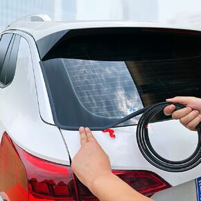 DOTAATDW Rubber Seal Strip for Rear Windshield, Universal Car Seal Strip Self Adhesive Y Shape Car Weather Stripping for SUV Hatchback (3M/9.82Ft)