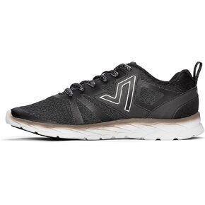 Vionic Women's Brisk Miles Leisure Sneaker- Supportive Walking Active Sneakers That Includes an Orthotic Insole and Cushioned Outsole for Arch Support, Black Mesh 6 Medium