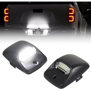 LED License Plate Light for Toyo-ta Tacoma 1995-2004 Pickup Truck, Tacoma Led Rear Tag Lamp, 6000K White Lights, 2 PCS