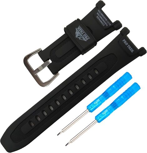 Resin Watch Band Replacement for Casio Protrek PRG-240 PRG-40 PAG-40 Wirstband accessories for Men and Women in Kuwait