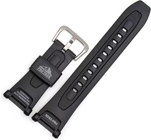 Resin Watch Band Replacement for Casio Protrek PRG-240 PRG-40 PAG-40 Wirstband accessories for Men and Women in Kuwait