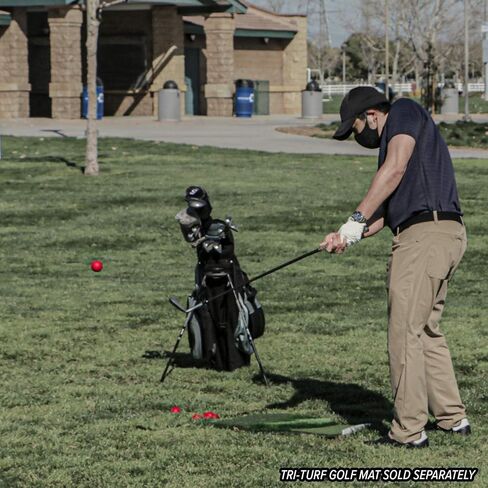 PowerNet Three Piece Golf Chipping Net Set | Three Sizes Included for Accuracy Training | Pop Up Design is Easy to Assemble and Collapsible for Storage | Indoor Outdoor in Kuwait