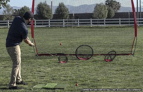 PowerNet Three Piece Golf Chipping Net Set | Three Sizes Included for Accuracy Training | Pop Up Design is Easy to Assemble and Collapsible for Storage | Indoor Outdoor in Kuwait
