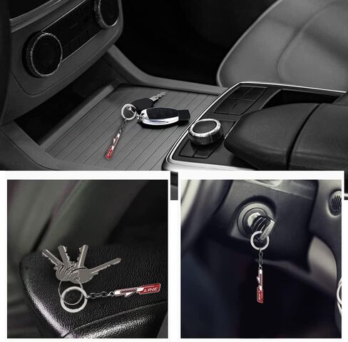ASUBHA Car Key Pendant Keychain, GTLINE Keychains Emblem Pendant, Car Accessories for Women Men in Kuwait