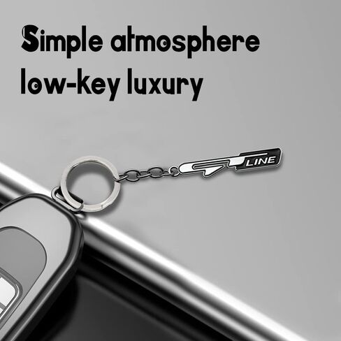 ASUBHA Car Key Pendant Keychain, GTLINE Keychains Emblem Pendant, Car Accessories for Women Men in Kuwait