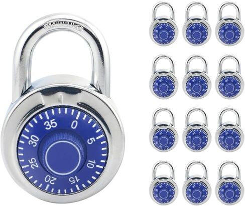 Lock 1 Pack Combination Lock Locker Lock for Gym and School Lockers Safe Combination Padlock Mini Combination Lock，Standard Dial Combination Lock in Kuwait
