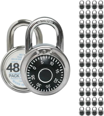 Lock 1 Pack Combination Lock Locker Lock for Gym and School Lockers Safe Combination Padlock Mini Combination Lock，Standard Dial Combination Lock in Kuwait