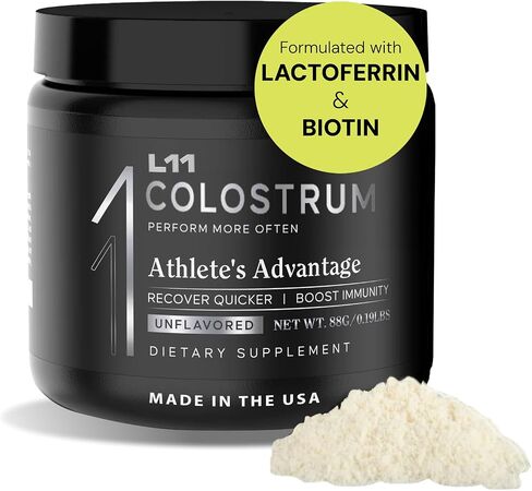Powder for Adults - Lactoferrin Bovine Colostrum Powder for Gut, Muscle Support & Wellness, Chocolate, 30 Servings in Saudi Arabia