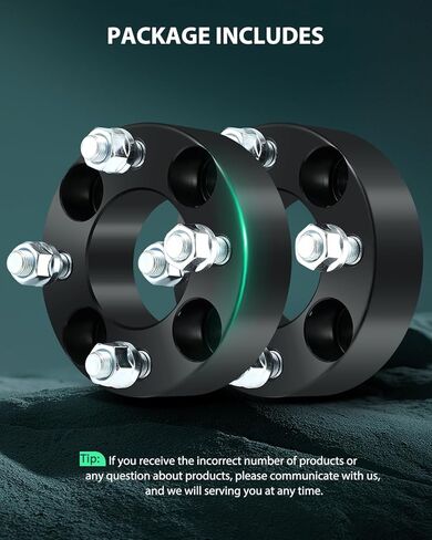 SCITOO 2 قطعة فواصل عجلات 4x4 1.5 "تتحمل 66 مللي متر ترصيع 1/2" 4 فواصل عجلة لا مركزية مناسبة لسيارة النادي لسيارة EZ CO لسيارة الجولف in Saudi Arabia