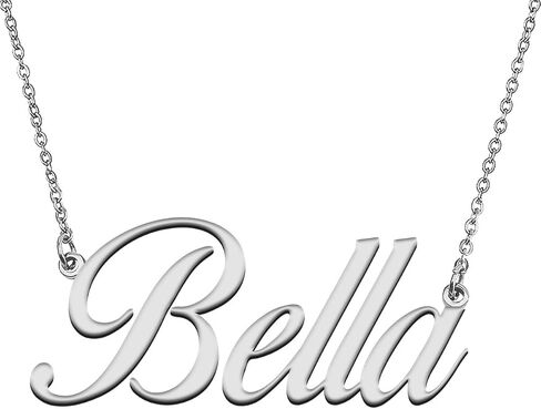 HUAN XUN Personalized Name Necklace Custom Letter Necklace for Womens in Kuwait