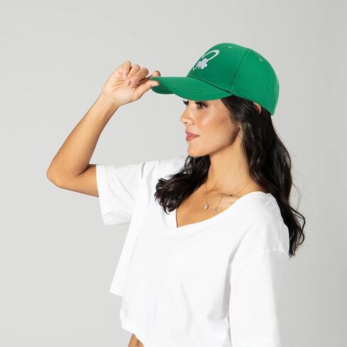 Women Men St. Patrick's Baseball Cap Lucky Shamrock Trucker Hat Irish 4 Leaf Clover Baseball Cap in Saudi Arabia