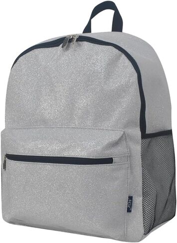 NGIL Glitter Canvas Backpack for Dance, Large Glitter Backpack, Team Sports Glitter Backpack, Large Glitter Backpack for Cheer, Team Glitter Backpack for Competitions (Glitter-Black) in Kuwait