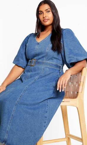 Women's Plus Size Dress - Braelynn Print Maxi in Saudi Arabia