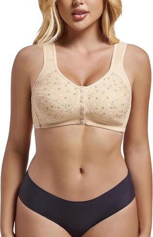 Bras for Older Women Front Closure Bras for Older Women Bra with Front Closure Bras for Women Grandma Bra Senior Bras in Saudi Arabia