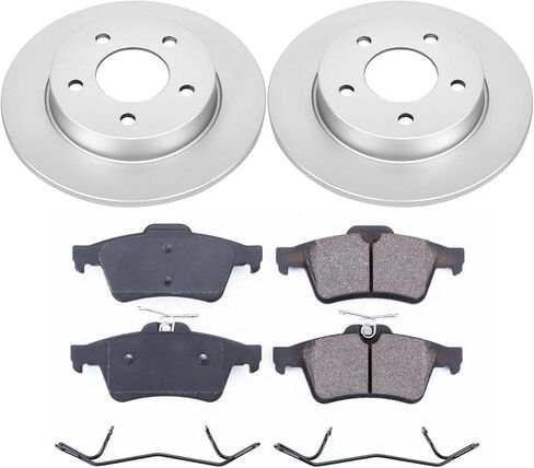 Power Stop KOE123 Autospecialty Rear Replacement Brake Kit-OE Brake Rotors & Ceramic Brake Pads in Saudi Arabia