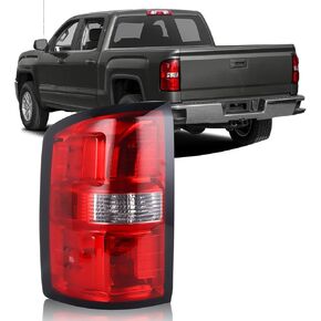 Tail Light Assembly For 2016-2018 GMC Sierra 1500/2500 HD/3500 HD (Not Fit For Dually Models) Brake Lamp Tail lamps With Bulbs Left Driver Side 84288724 GM2801281