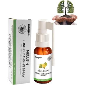 Mullein Lung Cleansing Spray Mullein Leaf Extract for Lungs 1PCS