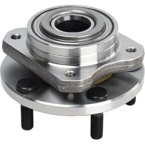 KUSATEC 513123 Front Wheel Bearing and Hub Assembly Compatible with 96-07 Chrysler Grand Voyager Prowler Town & Country Voyager,Dodge Grand Caravan,Plymouth Grand Voyager Prowler, 5 Lug Bolts no ABS