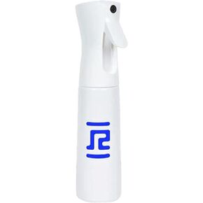 RobeCurls Mister Spray Bottle (10oz/300ml) — Refillable Continuous Atomizer Fine Mist Water Hair Spray — For Hairstyling, Cleaning, Salons, Plants, Essential Oil & More