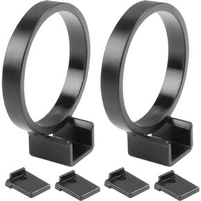 Tesla Charger Lock for J1772 Adapter, Compatible with Tesla Model 3/Y/S/X for J1772 to Tesla Adapter Lock, Fits Non Flange Adapter, 2PACK, (Black)