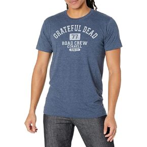 Liquid Blue Unisex-Adult Standard Grateful Dead Road Crew 1977 Cornell Short Sleeve T-Shirt