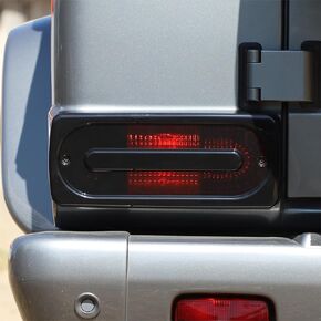 TOYCIDFG Smoked Rear Tail Lamp Cover Trim Lenses Lampshade Compatible with 2007-2018 Mercedes Benz W463 G-Class G500 G550 G55 G63 AMG, Brake Indicator Light Reversing Lamp Protection