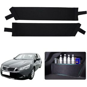 Rear Trunk Organizer Side Divider Sticker fit for 2008-2012 8th Gen Honda Accord Trunk Side Storage Baffle Partition Board for Accord Accessories 2PCS