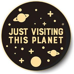 Alien Sticker Funny Decals Alien Wipe Sticker Decal Space Stickers for Wall Laptop Truck Vinyl Sticker for Window Bumper Cars Trucks 5" inch (Grey)