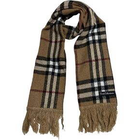 Plaid Check/Carreau/Stripe Pattern Winter Scarf/Shawl/Wrap/Keffiyeh/Headscarf/Blanket For Men & Women - Small Size 30x150cm