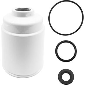 6.6 Diesel Fuel Filter,Duramax Filter with Seals,Replacement for Fuel Filter TP3018,TP3012,12664429,12633243,Filter Compatible with Chevy Silverado 2500 HD and GMC Sierra 2500HD 2001-2016