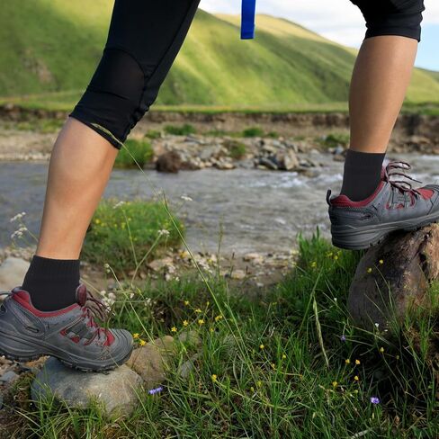 Geyoga 2 Pairs Waterproof Socks Unisex Waterproof Breathable Socks Ankle Socks Skiing Hiking Wading Fishing Outdoor Socks for Men Women, Large in Saudi Arabia