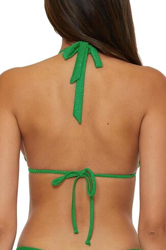 قطعة بيكيني علوية مثلثة بإبزيم فاخر للسيدات من BECCA، قابلة للتعديل، ورباط خلفي، ملابس سباحة منفصلة in Kuwait