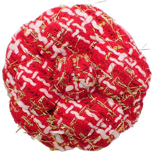 Fabric Camellia Brooch Exquisite Elegant Silk Camellia Brooch Pin Corsage Jewelry Brooch Ladies Shirt Collar Clothing Accessory Wedding Banquet Party Ceremony Dress Suit Ceremony Clothing Jewelry Gift in Saudi Arabia