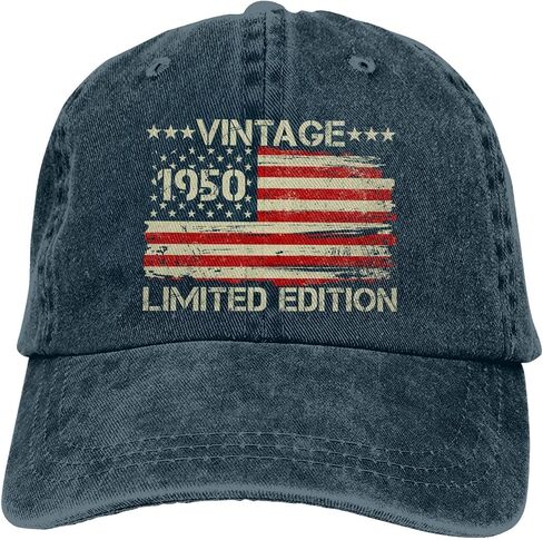 75th Birthday Gifts for Women Men Vintage 1950 Hat Funny Gift in Saudi Arabia