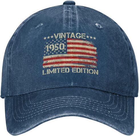 75th Birthday Gifts for Women Men Vintage 1950 Hat Funny Gift in Saudi Arabia