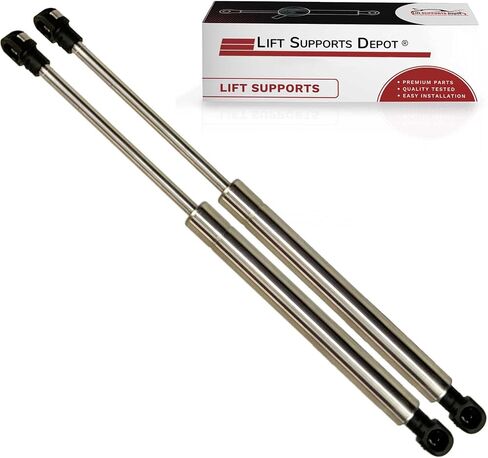 Lift Supports Depot Qty (2) Compatible With Ford Mustang 05 to 18 Hood Lift Supports (Aftermarket Replacement) Black Shocks Struts in Kuwait