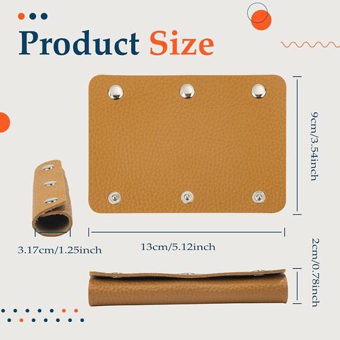 IUAQDP 2 Pieces Handbag Handle Leather Wrap Cover, Luggage Bag Grip Protector Saddle with Brass Clasp, Soft Purse Strap Pad Identifier for Shopping Bag Travel Bag Suitcase Tote Bag Wallet, Black in Saudi Arabia